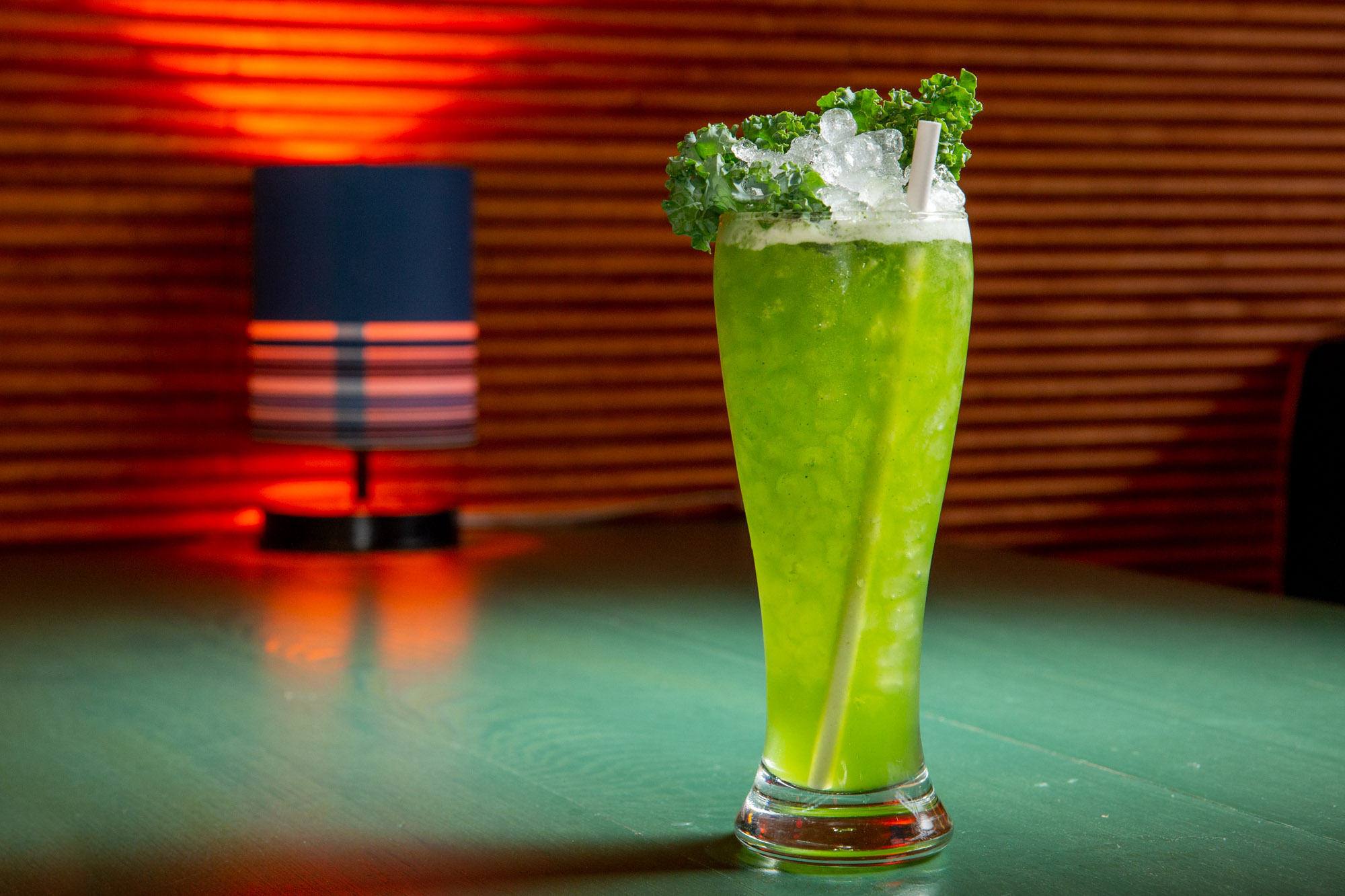 A healthy kale cocktail